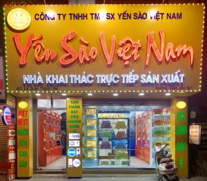 hệ thống cửa hàng yến sào bảo đảm tại Hà Nội