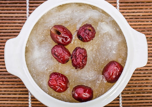 Cách làm món tổ yến sào chưng táo đỏ